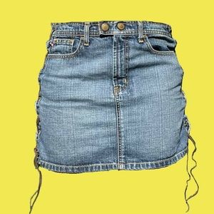 Vintage Ralph Lauren Rocker Mini Skirt